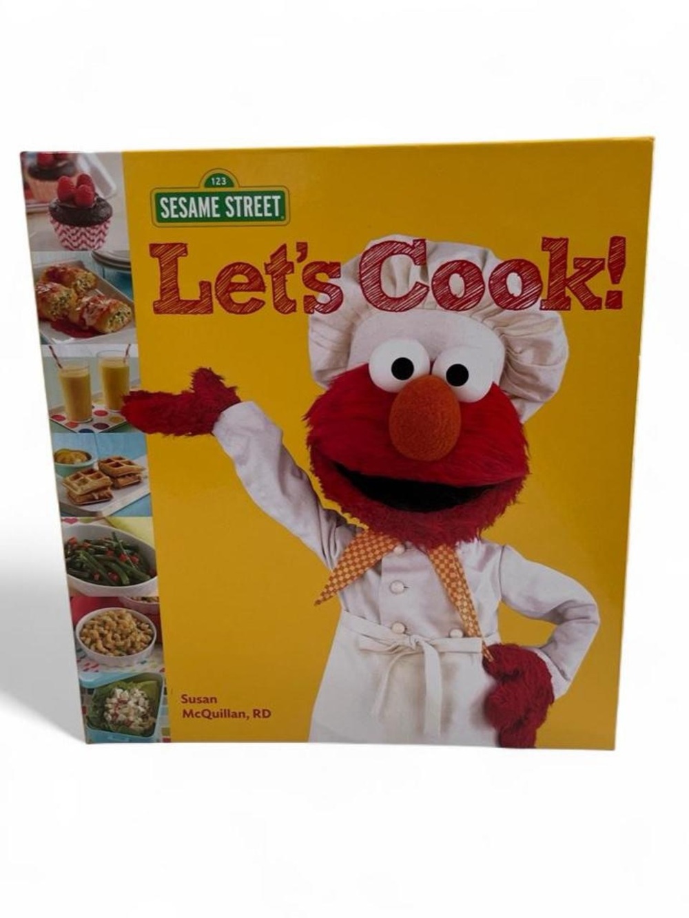 Sesame Street Let’s Cook Cookbook For Kids & Family Colorful Illustrated Book